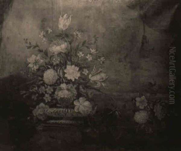 Flowers On A Window Ledge - view 1