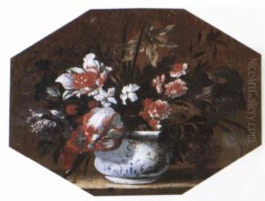 Still Lifes With Flowers In Bowls