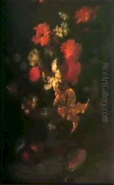 Stilleben Mit Blumen Und Fruchten - view 1
