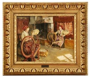 Interior Med Spinnerskor by Ivar Nyberg