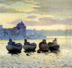 Stockholmsmotiv by Lennart Nyblom