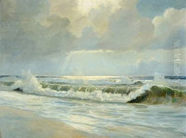 Seascape With Raging Water - view 1