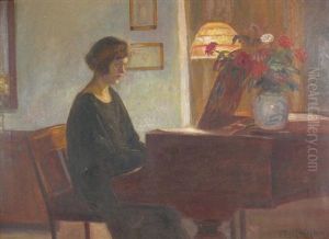 At The Piano by Poul Friis Nybo
