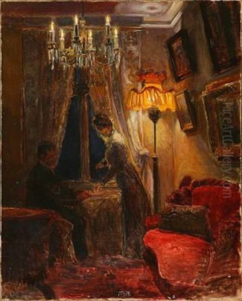 Interior With A Couple - view 1