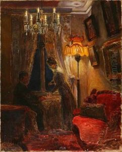 Interior With A Couple