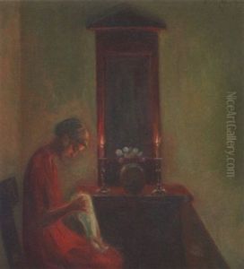 Woman In An Interior Woman In An Interior