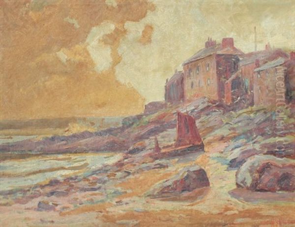 Coastal Village Scene - view 1