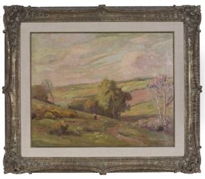 Landscape With A River And A Woman Carrying A Child Landscape With A River And A Woman Carrying A Child