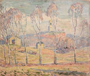 Impressionist Landscape by Edgar Hewitt Nye