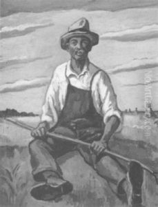 A Farmer's Portrait by Edgar Hewitt Nye