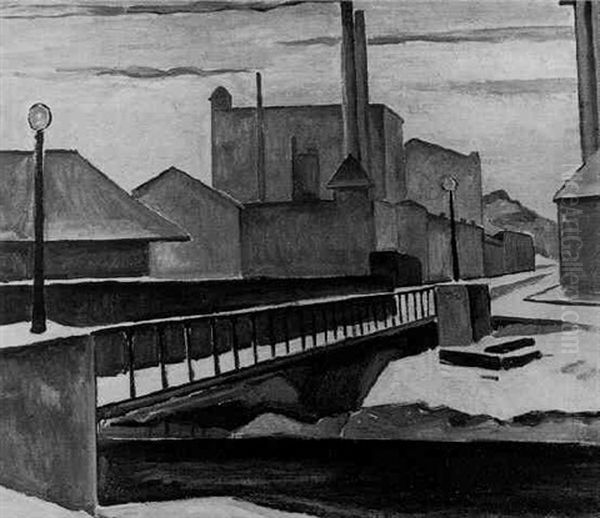 Factories With Bridge - view 1