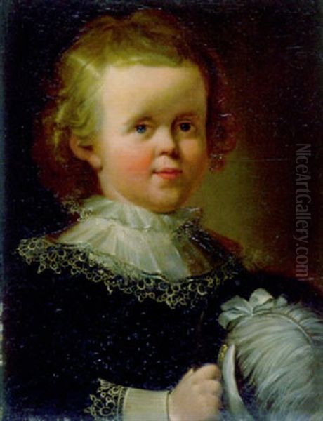 Portrat Des Dionys Elisasz Nijmegen, Enkel Des Kunstlers, Im Alter Von 3 Jahren - view 1