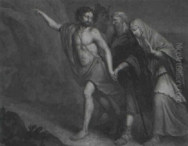 Mercury Guiding The Souls Of The Dead To Charon, The Ferryman - view 1