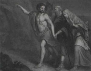 Mercury Guiding The Souls Of The Dead To Charon, The Ferryman by Dionys van Nymegen