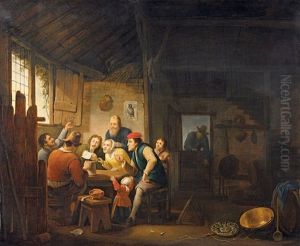 Interior With Singers