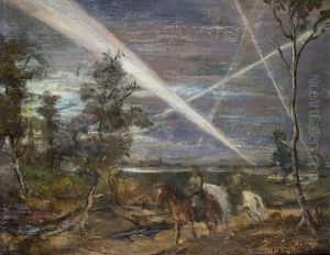 Im Licht Der Flakscheinwerfer by Leo Nyssen