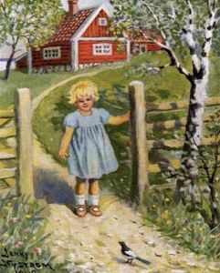 Lillan Vid Grinden by Jenny Nystroem