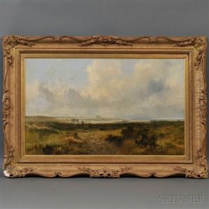 Coastal View With A Figure Coastal View With A Figure