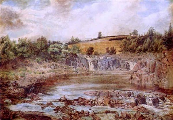 Falls On The Dee - view 1