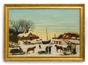 A Town In Winter