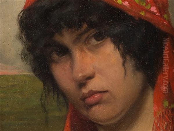 Portrait Of A Gypsy Girl - view 1