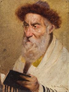 Portrat Eines Rabbis Portrat Eines Rabbis