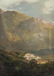 Am Gardasee by Adolf Obermuellner