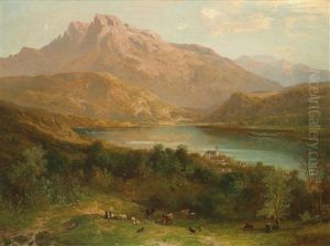 Der Mondsee Mit Schafberge