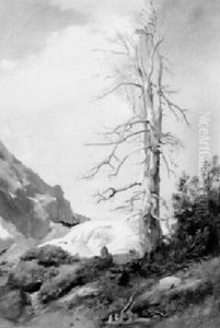 Motiv Aus Tirol by Adolf Obermuellner