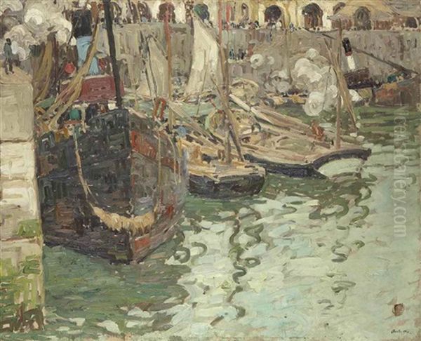 Bateaux A Quais - view 1