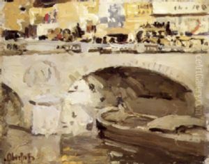 Seine, Paris by George Oberteuffer