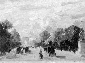 Paris Street Scene Paris Street Scene