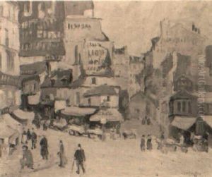 Piazza Di Parigi by George Oberteuffer