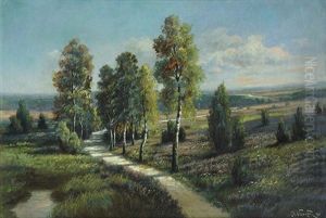Path Through The Meadow by Nikolai Obolensky