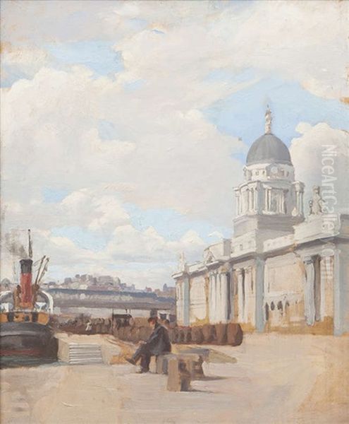 The Customs House, Dublin by Dermod William O'Brien