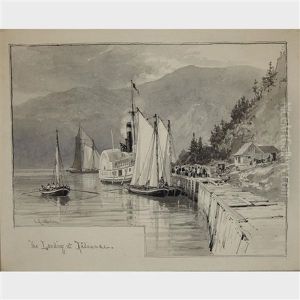 The Landing At Tadousac [sic]