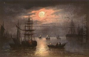 Mondnacht Bei Venedig by Lucius Richard O'Brien