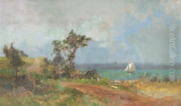 Landscape With Sailboat - view 1