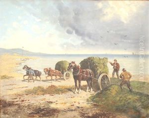 Loading The Salt Hay by Rudolf Obrist