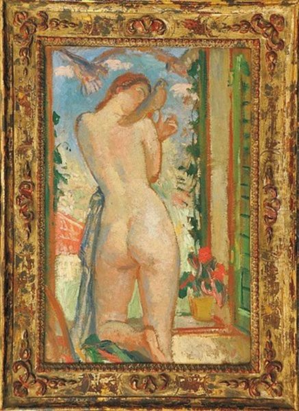 Girls Nude In Window - view 1