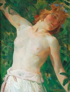 Woman Nude by Jakub Obrovsky