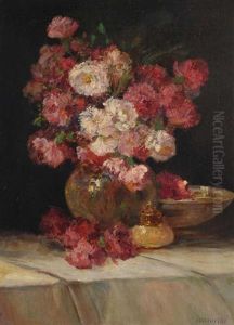 A Bouquet In A Vase by Jakub Obrovsky