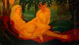 Nudes In The Countryside by Jakub Obrovsky