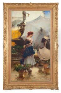 Piazza Delle Erbe O La Rossa Di Piazza Delle Erbe