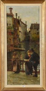 Scene De Rue A Venise Scene De Rue A Venise