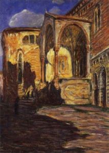 Verona, Il Protiro Di San Fermo by Angelo dall' Oca Bianca
