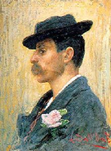 Ritratto Dell'avvocato Arnaldo Alberti by Angelo dall' Oca Bianca