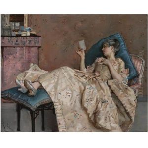 La Carta (the Letter) by Raphael De Ochoa y Madrazo