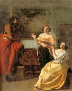 Musical Trio by Jacob Ochtervelt