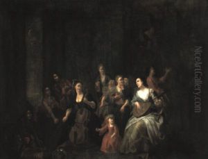 Musicerande S,llskap by Jacob Ochtervelt